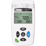 PCE Instruments Měřicí přístroje CO2, 0 - 9999 ppm, s funkcí měření teploty, s funkcí datového záznamníku, s USB rozhran