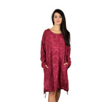 HOSH Mikinové šaty BLAIR Velikost: UNI, Barva: Černá