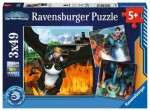 Ravensburger 056880 Jak Vycvičit Draka: Devět Království 3X49 Dílků