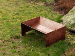 Zahradní cortenové ohniště – Strato