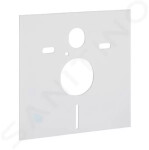 GEBERIT - Duofix Modul pro závěsné WC s tlačítkem Sigma30, bílá/lesklý chrom + Villeroy Boch - WC a sedátko, DirectFlush, SoftClose, CeramicPlus 111.300.00.5 NI5
