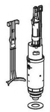 GEBERIT - Náhradní díly Vypouštěcí ventil pro podomítkové nádrže 240.501.00.1