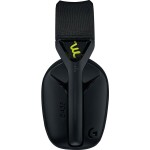 Logitech G435 Lightspeed černá / bezdrátová sluchátka / mikrofon / USB LIGHTSPEED přijímač (981-001050)