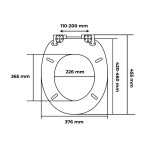 Wc sedátko se zpomalovacím mechanismemAWD Interior MDF Lamia AWD02181910