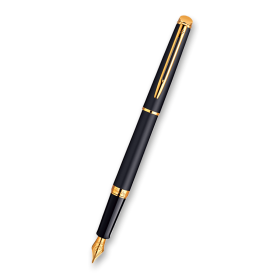 Waterman Hémisphère Matt Black GT - plnící pero - hrot M