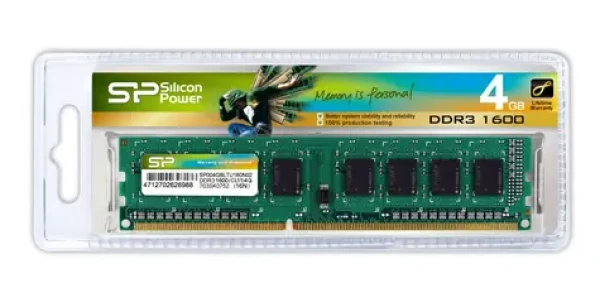 Silicon Power DDR3 4GB 1600Mhz CL11 SP004GBLTU160N02