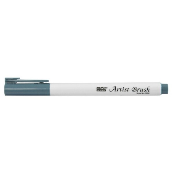 MARVY Artist Brush 1100-56 fix štětcový hrot – barvy vodní báze brush pen na papír lettering kaligrafie rozmývatelný mísitelný acid free netoxický