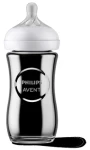 Philips Avent Natural Response SCY933/01 průhledná / Dětská lahvička / sklo / 240 ml / 1m+