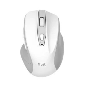 Trust Nito Silent bílá / Bezdrátová myš / optická / USB / 5 tlačítek (25550)
