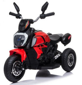 Mamido Dětská elektrická motorka Fast Tourist červená