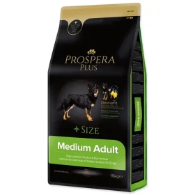 Prospera Plus Medium Adult kuře s rýží 15kg / Granule pro dospělé psy (1514-10448)