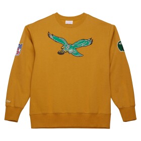 Mitchell & Ness Pánská mikina Philadelphia Eagles NFL Dusted Crew Velikost: 3XL