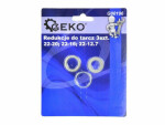 GEKO Redukční kroužek na kotouče sada 3ks / 12.7-22 mm (G00196)