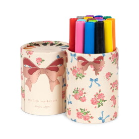 Konges Sløjd Sada barevných fixů Flower – 16 ks, multi barva, plast, papír