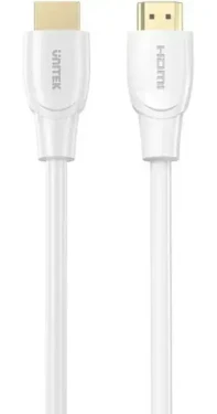 Unitek C11099AWH03-1.8M bílá / Kabel HDMI / HDMI 2.1 / 8K / 48 Gbit/s / 1,8 m (C11099AWH03-1.8M)