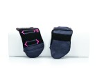 Sada ponožek little shoes sport hexagon kids bf black pink, 2 páry 25-29 EU