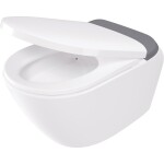 DEANTE - Silia nástěnná inteligentní WC mísa, s automatickým sedátkem - základní CSSD6ZPW