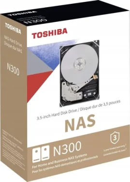 Toshiba N300 8TB / HDD / 3.5" / SATA III / Interní