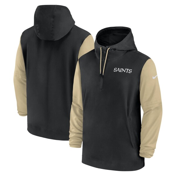 Nike Pánská bunda New Orleans Saints NFL 2024 Sideline Pre-Game Lightweight Player Velikost: 2XL