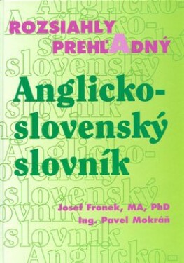 Rozsiahly prehľadný Anglicko slovenský slovník
