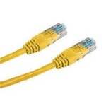 DATACOM Patch kabel UTP CAT5E 10m žlutý