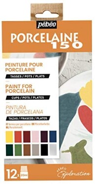 Pébéo Porcelaine 150 Sada II. 12 x 20 ml
