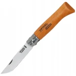 Opinel 9 kapesní nůž zavírací 9 cm / karbonová čepel / dřevěná rukojeť (623)
