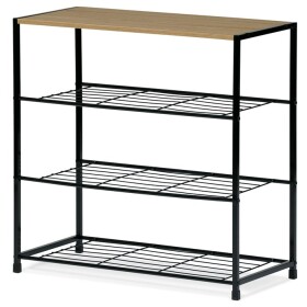 Botník, mdf, hnědá, GD-414 OAK