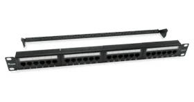 Equip Patchpanel 24x / RJ-45 / CAT6 / UTP / 1U / 19" (135426)