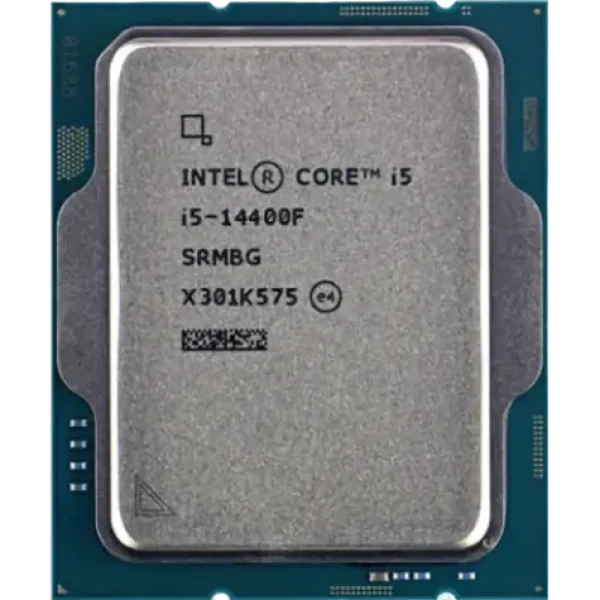 Intel Core i5-14400F @ 1.8GHz - TRAY / TB 4.7GHz / 10C16T / 20MB / Bez VGA / LGA 1700 / Raptor Lake / 148W (CM8071504821113)