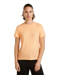Dámské merino triko s krátkým rukávem ICEBREAKER Wmns Core SS Tee, Sunstone velikost: XL