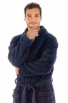Pánský župan Athena 2116 Tmavě modrá - Vestis tmavě modrá XL