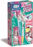 CLEMENTONI IDEA Kreativní sada pro výrobu per Hello Kitty a My Melody