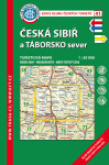 Česká Sibiř a Táborsko sever 1:50 000/KČT 41 Turistická mapa