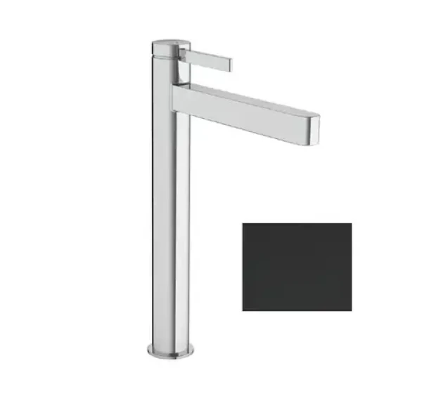 Hansgrohe - Umyvadlová baterie, s výpustí Push-Open, CoolStart, EcoSmart, matná černá (76072670)
