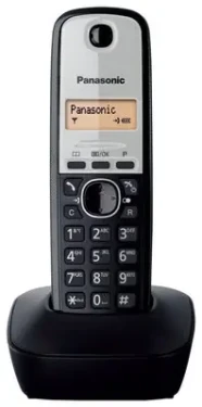 Rozbaleno - Panasonic KX-TG1911FXG černo-šedá / DECT bezdrátový telefon / 1-řádkový displej / české menu / rozbaleno (KX-TG1911FXG.rozbaleno)