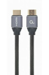 Gembird CCBP-HDMI-3M Premium kabel HDMI-M - HDMI-M 3m šedá/ stíněný / zlacené kontakty (CCBP-HDMI-3M)