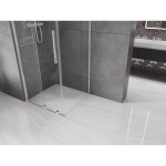MEXEN/S - Velar sprchový kout, posuvné dveře 90 x 90, transparent, chrom 871-090-090-01-01