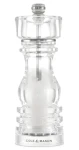 ColeMason London Acrylic / Mlýnek na sůl / 18 cm / transparentní akryl / keramický mlecí mechanismus (H233105)