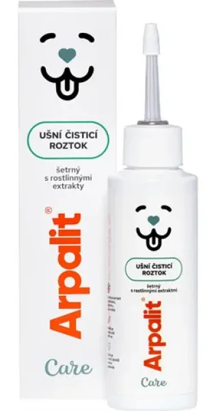 Arpalit Care ušní čisticí roztok / Ušní roztok pro psy a kočky / 100 ml (344-704717)