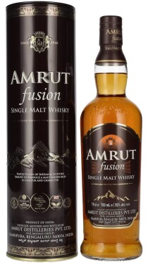 Amrut Indian FUSION Single Malt Whisky 50% 0,7 l (tuba)