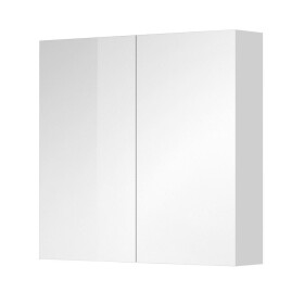 Mereo Koupelnová galerka 80 cm, zrcadlová skříňka, bílá CN717GBN