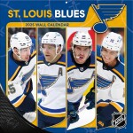 JF Turner Kalendář St. Louis Blues 2025 Wall Calendar