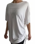 Dámské triko Guess E4GI00 bílé OVERSIZE