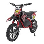 Mamido Dětská elektrická motorka RENEGADE 50R 500W 36V červená