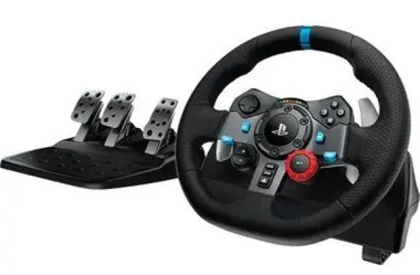 Rozbaleno - Logitech G29 Driving Force závodní volant / PC / PS3 / PS4 / + pedály / černý / rozbaleno (941-000112.rozbaleno)