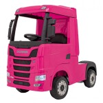 Mamido Elektrický kamion Scania R-SERIE 4x4 růžový