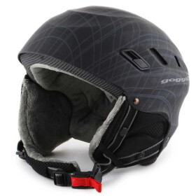 Lyžařská helma s brýlemi Dark Grey S200-2 56-57 cm