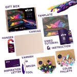 OKTO Malování hmotou motiv "#Opera House - Sydney" 30x40 cm, OKTO, W051128