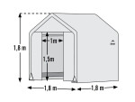 Fóliovník – ShelterLogic 1,8 × 1,8 m